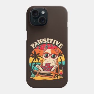 Be pawsitive Phone Case