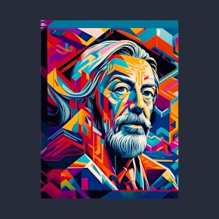 Alan Watts in Cubism T-Shirt