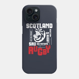 SRU Scotland Rugby Fan Memorabilia Phone Case