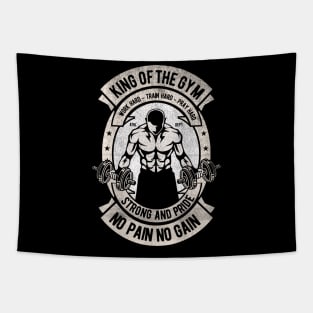 King Of The Gym Tapestry