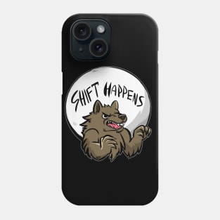 Bad Pun: Werewolf T Shirt Phone Case