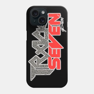 Throwback Track Seven Band Jordan Logo Phone Case