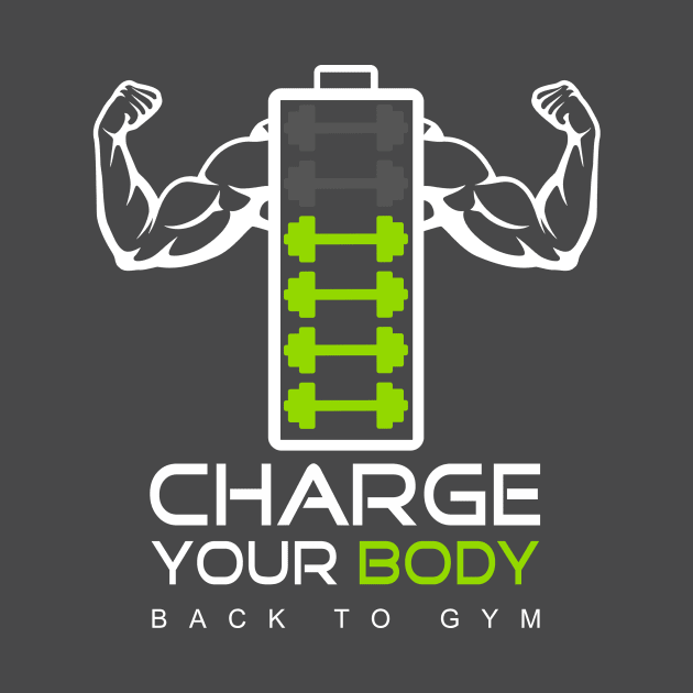 charge your body back to gym by Mahmoud47