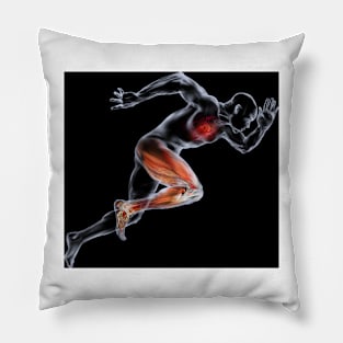 Sprinter, artwork (C006/8073) Pillow