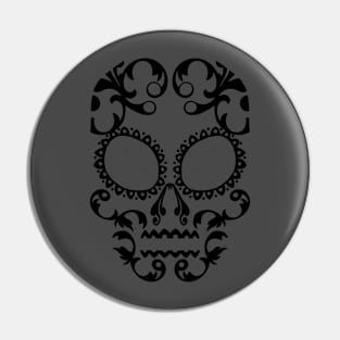 calavera - black Pin