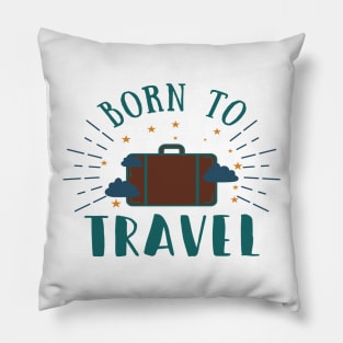 Born to travel Pillow