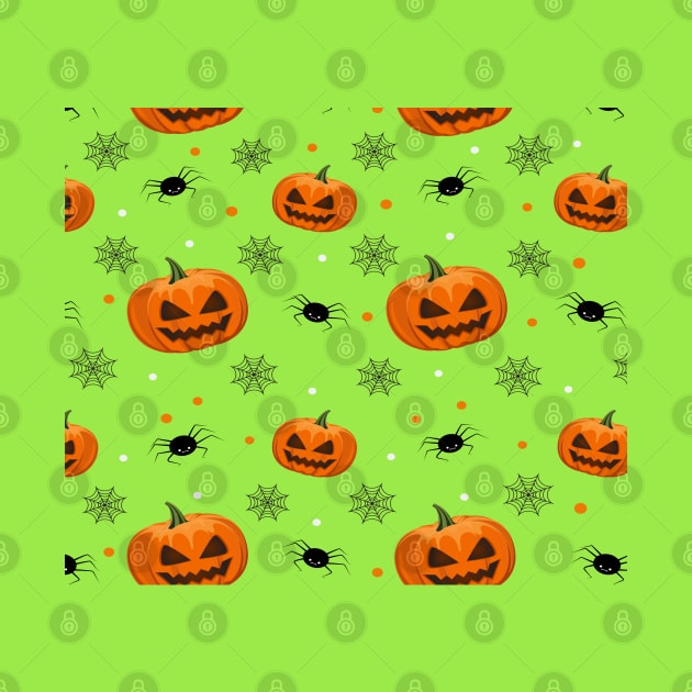 Halloween Pattern by DragonTees