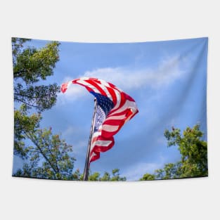 American Flag Tapestry