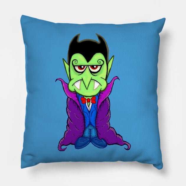 Wee Vampire Pillow by MalcolmKirk