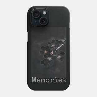 Memories aesthetic beautiful bloom flowers cherry blossom romantic love beauty Phone Case