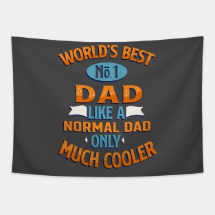 World's No1 Dad Tapestry