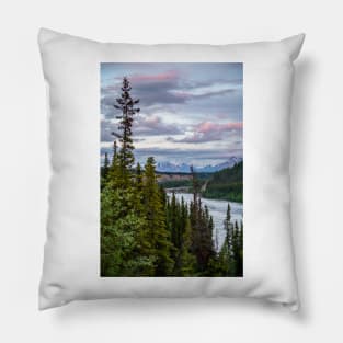 Nenana Sunset Pillow