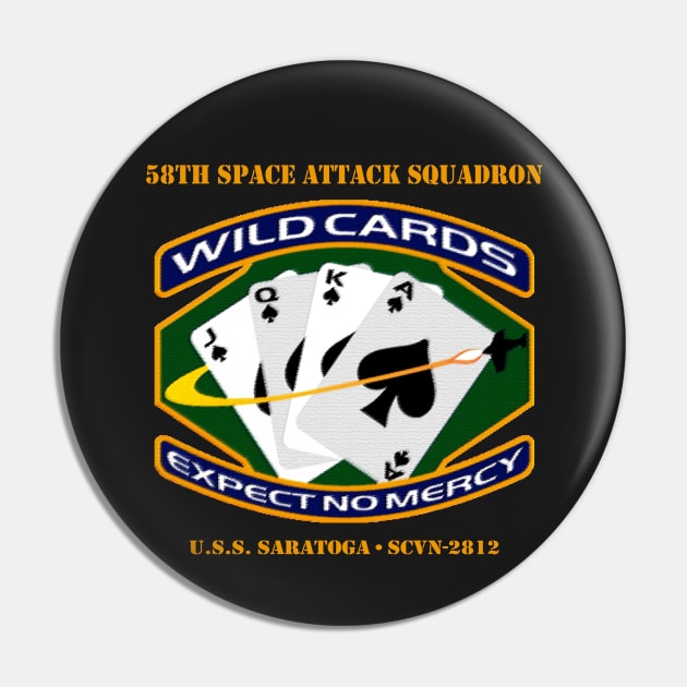 SAAB Wildcards Pin by PopCultureShirts