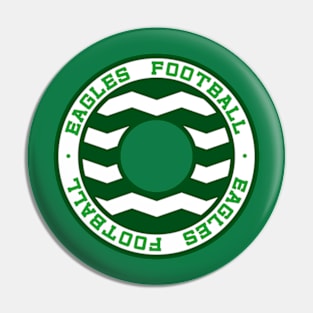 Eagles-Football Pin