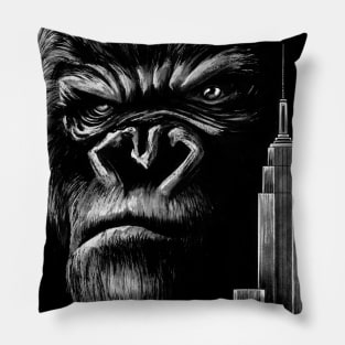 King Kong - Inktober 2019 Pillow