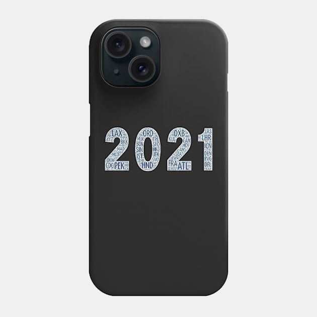 2021 World Airports | Gift Phone Case by ProPlaneSpotter