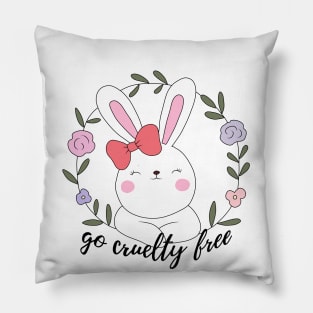 Easter - Go Cruelty free Pillow