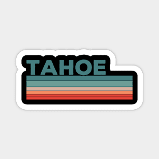 Tahoe California Retro Vintage 70s 80s Design Magnet