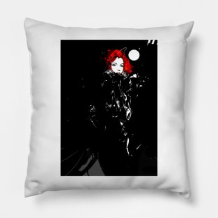 Astro-nought. Digital Female Figure art. Pillow