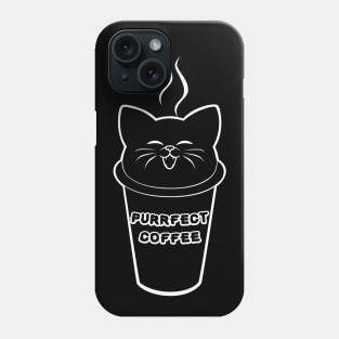 Purrfect Coffee Phone Case