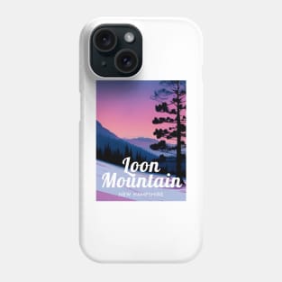 Loon Mountain New Hampshire United States ski Phone Case