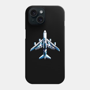 Geometric Jumbo | Boeing 747 Tee Phone Case