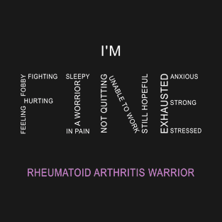 Rheumatoid Arthritis Warrior T-Shirt