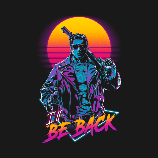 Disover I'll be back - Terminator - T-Shirt