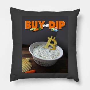 Bitcoin - Buy the Dip! Pillow