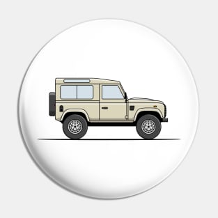 Land Rover Defender - Cream Pin