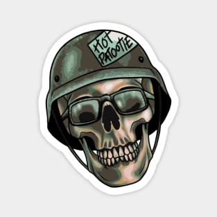 Rocky Show Hot Patootie Skull Magnet