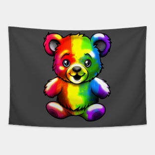 Pride gummy bear Tapestry