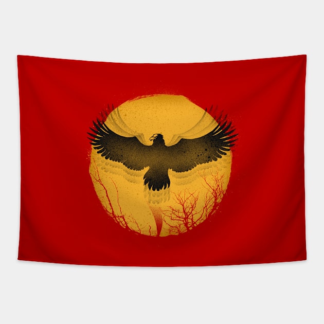 Thunderbird Tapestry by RicoMambo