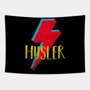 hustle hard Tapestry