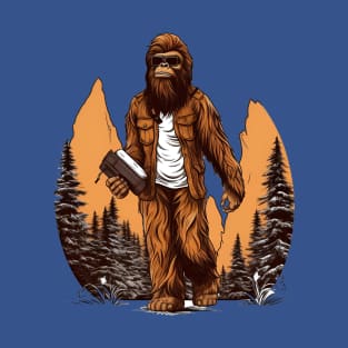 Dope Sasquatch in Nature T-Shirt