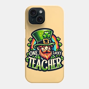 One Lucky teacher Phone Case