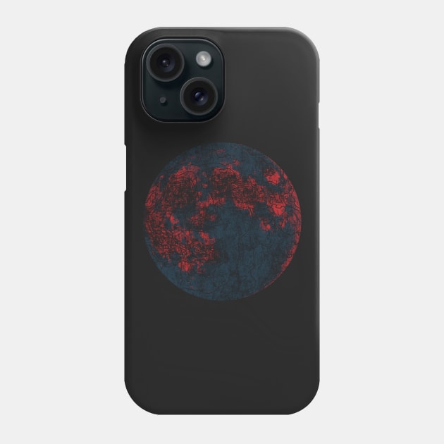 man in the moon Phone Case by somatosis