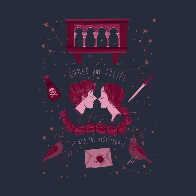 Shakesperean pattern - Romeo and Juliet by fabiomancini