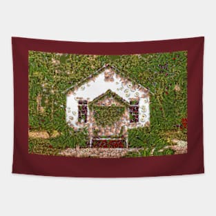 Sea Island Vegetable and Fruit Cottage Tapestry