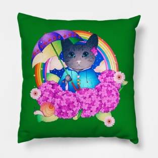 It’s Raining Cats Out Here Pillow