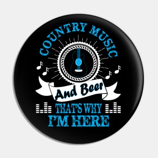 Country music and beer that's why I'm here.. Pin