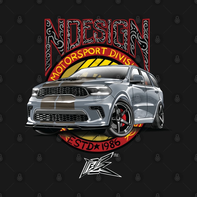 gray dodge durango by naquash