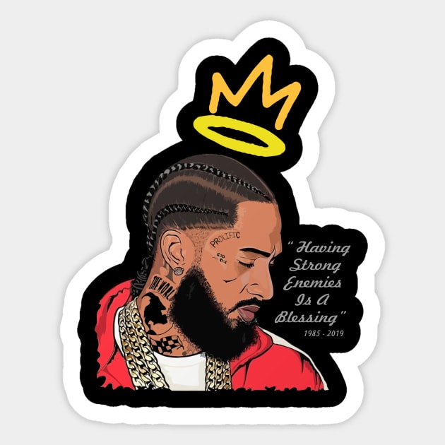 Nipsey Hussle Stickers for Sale