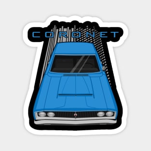 Dodge Coronet 1968 - blue Magnet