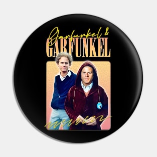 Garfunkel & Garfunkel / Retro Fan Design Pin