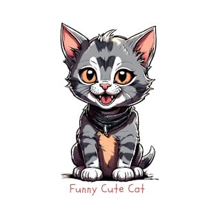 Funny Cute Cat T-Shirt