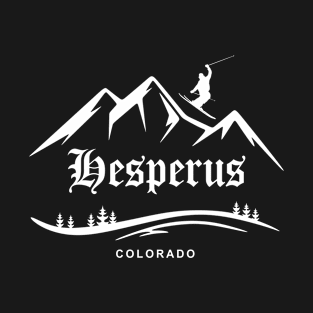 Hesperus ski area in Colorado T-Shirt