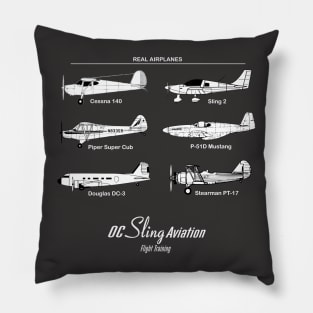 Real Airplanes Pillow