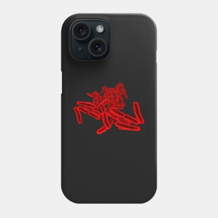 Red Bacteria Phone Case