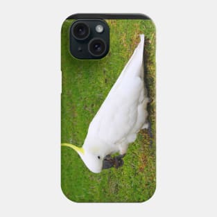 Left Foot Cockatoo Phone Case